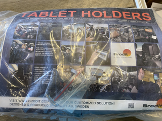 Brodit Ladeschale für Zebra ET50 / ET51 / ET55 / ET56 (8 Zoll) – Abschließbar3