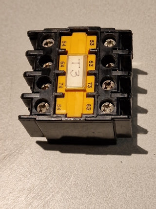 Telemecanique LA1-D40 A65 Hilfsschalterblock Hilfsschütz 4NO 4-polig Gebraucht1