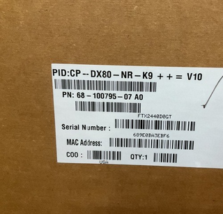 Cisco Webex DX80 All-in-One Videokonferenzsystem (CP-DX80-K9)