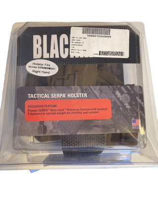 Blackhawk CQC SERPA Taktisches Oberschenkelholster für Beretta M9 - RECHTE HAND0