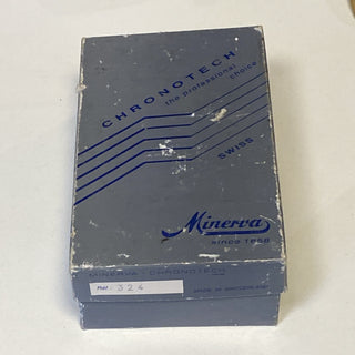 Minerva Chronotech Swiss 324 digitale Stoppuhr – Profi-Qualität – Vintage/Gebrau9