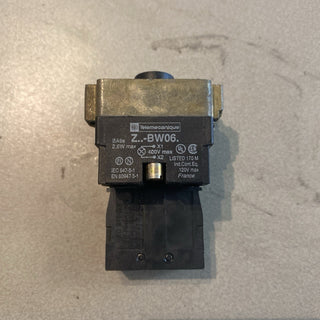  Telemecanique ZB2-BW06 Lichtmodul Lampenfassung 22mm für XB2 / ZB2 – Gebraucht