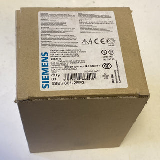 Siemens 3SB3801-2EF3 GEHAEUSE FUER BEFEHLSGERAETE,1