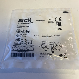 IM12-04BPS-ZC1 Sensor: induktiv Konf.Ausgänge: PNP / NO 0-4mm 10-30VDC M12 SICK1