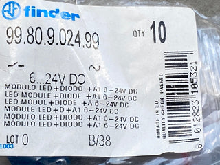10 STÜCK 99.80.9.024.99 FINDER Sicherungsmodul3