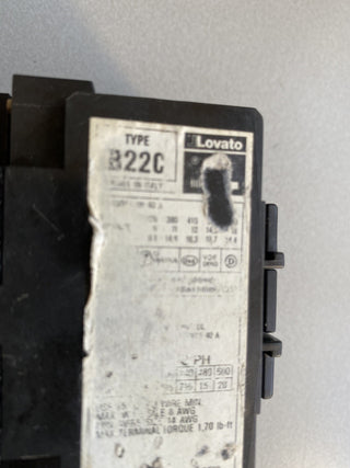 Lovato B22C Schütz – 24V DC – Gebraucht5