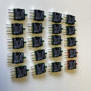 20X SCHNEIDER ELECTRIC ZB6E1B. CONTACT BLOCK, 1NO, 6A, QUICK CONNECT10