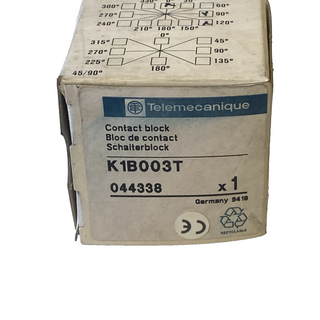 Telemecanique Schneider Electric K1B003T Nockenschalter-Körper 12A 1-polig – NEU1