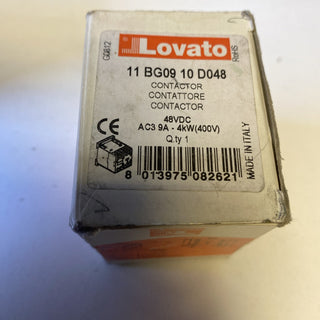 Lovato 11BG0910D048 Minischütz / Kleinschütz – 48V DC – NEU & OVP0