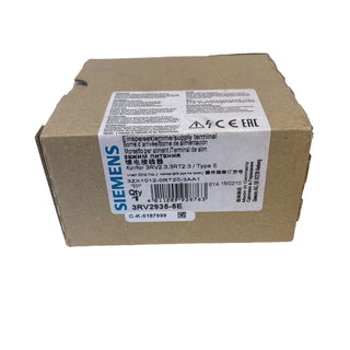 Siemens 3-Phasen-Einspeiseklemme 3RV2935-5E fuer Leistungsschalter 3RV20