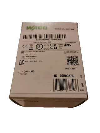WAGO 750-375 FC PROFINET G3 SPS-Feldbuskoppler NEU & OVP1