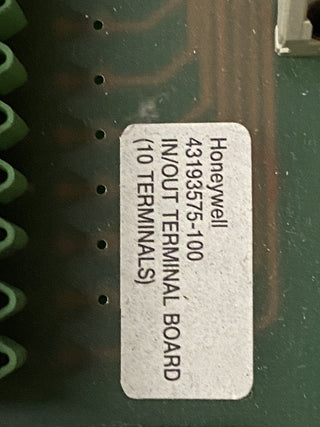 NEU Honeywell 43193575-001 In/Out Terminal (I/O-Modul) für BMS/Automatisierung3