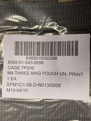 US Militär Molle Triple Mag Tasche, ACU Digital, 8465-01-525-05984