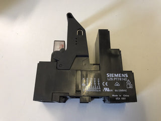 4x Siemens SIRIUS Steckrelais Komplettgerät LZS:PT5B5L24 | 24V DC | 4 Wechsler |10
