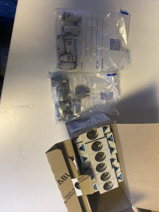 6x WOHNER 63A 380V GNIAZDO A SICHERUNG ID79059 + schrauben und Sicherungen5