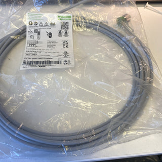 7000-12421-2240500 MURRELEKTRONIK M12 Buchse 90° mit Kabel LED PUR 4x0,34 grau U1
