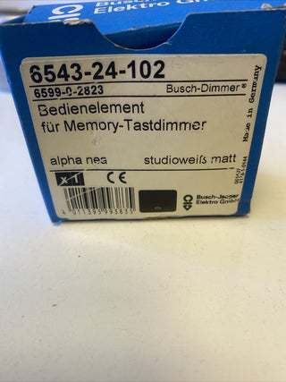 BUSCH-JAEGER 6543-24-102 Bedienelemente für Dimmer2