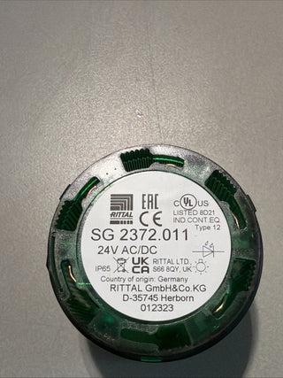 Rittal SG 2372.011 LED-Dauerlichtelement für Signalsäule | Grün 24V AC/DC IP650