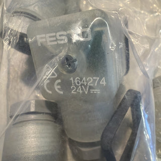 4X Festo PEV-1/4-WD-LED-24 Winkeldose 1642741