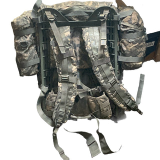 US ARMY MOLLE II RUCKSACK ACU,  + Gratis Bauchtasche, + Ein Zufall Pouch in ACU0