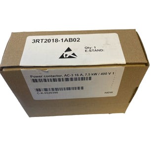 SIEMENS 3RT2018-1AB02 Schütz AC3 7,5kW/400V, 1Ö1