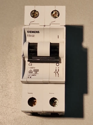 Siemens 5SX22 C2 Leitungsschutzschalter Sicherungsautomat 400V,#114