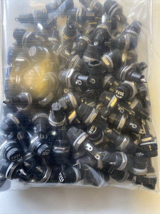 100x Sicherungshalter FH043 10A 250V für 5x20mm Sicherung1