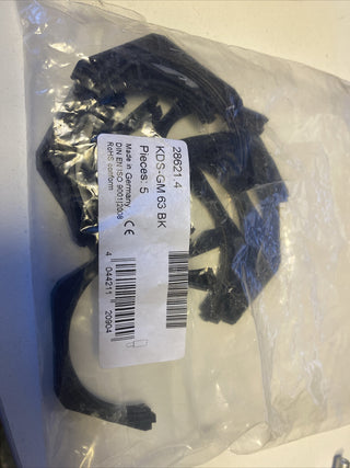5x CONTA-CLIP KDS-GM63 BK Gegenmutter M63 schwarz – neu1