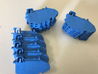 15x WAGO 2002-1204 TOPJOB S Durchgangsklemme blau – 2,5 (4) mm² – Neu & Unbenutz0