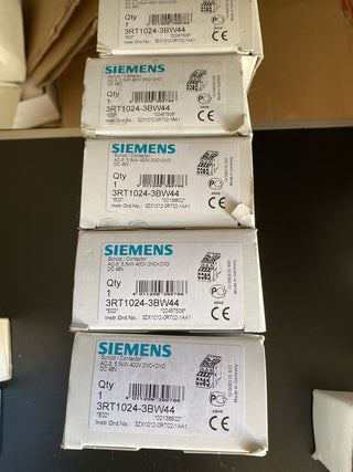 3RT1025-3BW44 SIEMENS SCHUETZ, AC-3, 7,5KW/400V, DC 48V, 3POLIG, BGR. S0...S12, 0