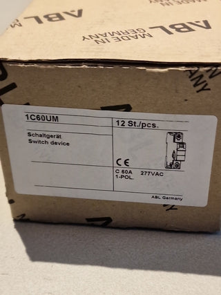 ABL Sursum 1C60UM Leitungsschutzschalter/C60A , 277VAC6