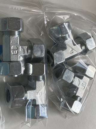 Posten Parker Edelstahl Winkel Verschraubung Konvolut 50-70 Stk. Neu Sonstige