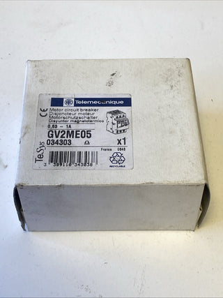 Telemecanique GV2ME05 Motorschutzschalter 0,63-1A (034303) – Neu & OVP0