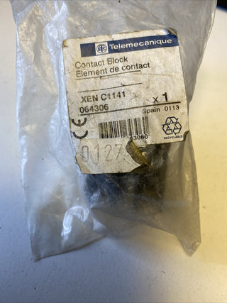 SCHNEIDER ELECTRIC XENC1141 Kontaktblock, DPST - NC, Schraubklemme, 2-polig, 3 A0