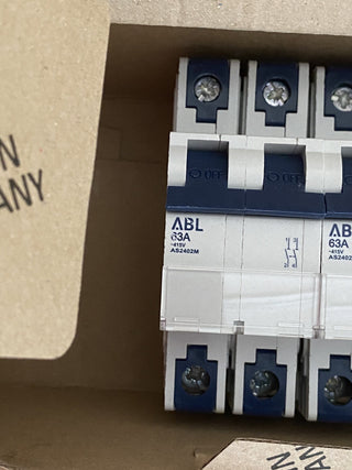 ABL Sursum AS2403M Leitungsschutzschalter 63A 2P 415V neu1