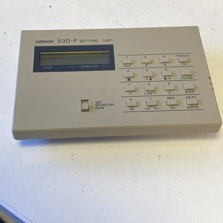 Omron S3D-P – Einstelleinheit / Programmiergerät für S3D-Serie – Gebraucht0