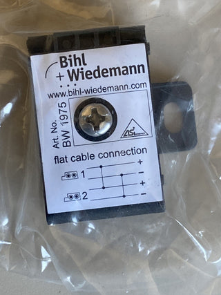 Bihl+Wiedemann BW1975 ASi Passivverteiler | Profilkabelabzweig | IP67 – Neu0