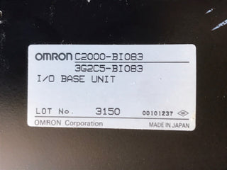 OMRON C2000-BI083 Expansion I/O Backplane | 8 Slots | für C1000H / C2000H | [Zus0