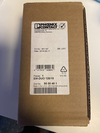01503995 PHOENIX CONTACT EM-DUO 120/15 Steckdose0