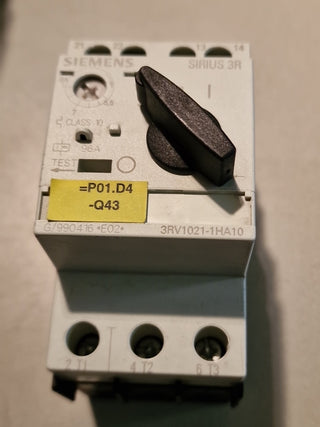 Siemens Leistungsschalter 3RV1021-1HA10 #110