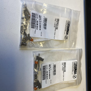2X Phoenix Contact Schaltbrücke 0305239 Typ SBJ 2- 8/13-GSK/S2