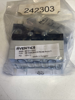 Aventics 5812111410 Wegeventil ISO 2 – 5/2-SR-230AC – NEU & OVP2