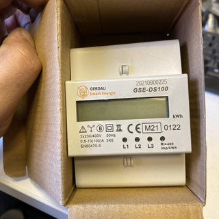 NEU & OVP: B+G E-tech GSE-DS100 (DS100-00B) Drehstromzähler 100A | MID geeicht |0