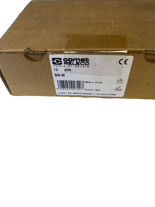 10x Comat Releco S9-M 14-pin Relaissockel blau neu1