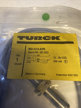 Turck Induktiver Näherungssensor Bi2-G12-AP6 – NEU & OVP1