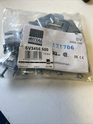 Rittal SV 3456.500 Leiteranschlussklemme SV3456-500 OVP 15 Stück NEU