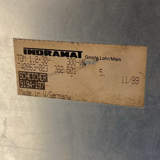 Indramat TVM 1.2-50W0-220V AC Servo Netzteil Versorgungsmodul – Gebraucht11