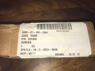 Bypass Filtersieb / Filter Screen – NSN 4330-01-192-7664 – Oshkosh 2CF809 – NEU2