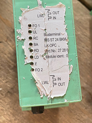 Phoenix Contact IBS ST 24 BKM-LK-OPC 2728665 Bus Terminal Remote INTERBUS IN0