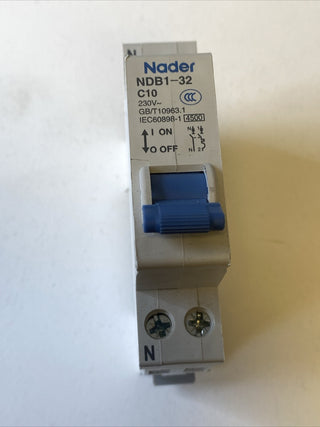 NADER NDB1-32 C10 1P+N Leitungsschutzschalter 230V – neu5